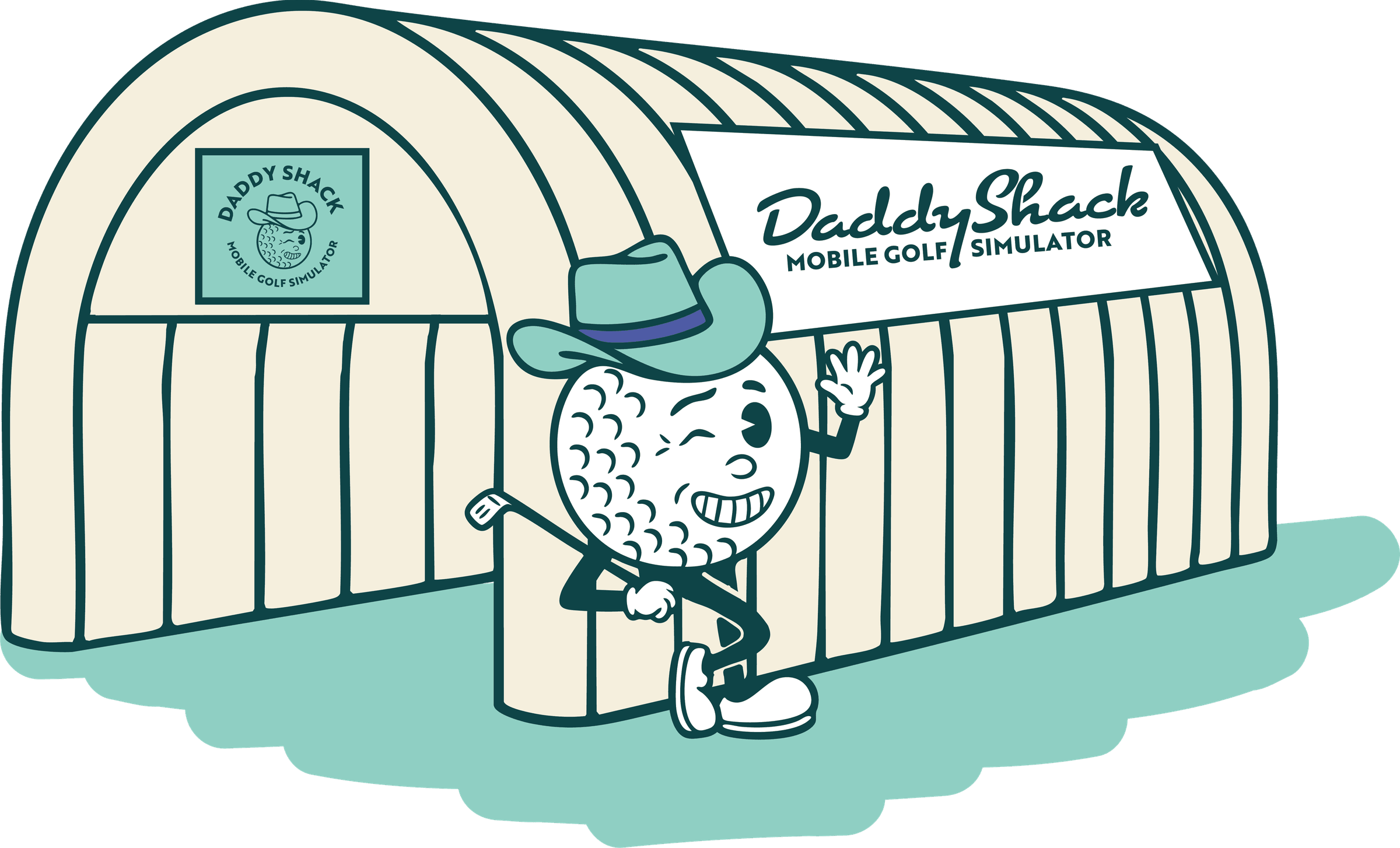 Mobile Golf Simulator | Daddy Shack | Daddy Shack Golf